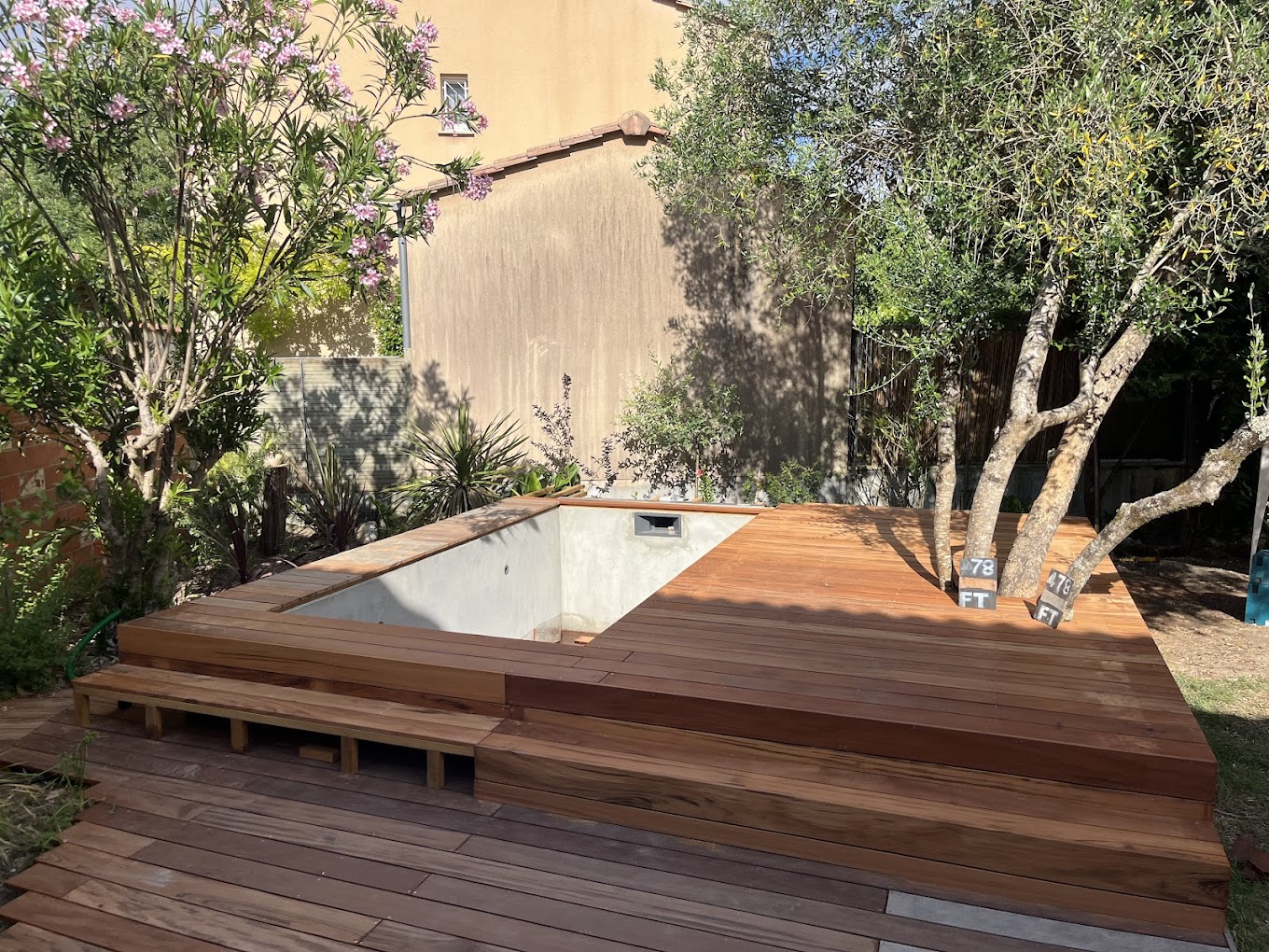 Réalisation Baaaam : Terrasse sur plusieurs niveaux